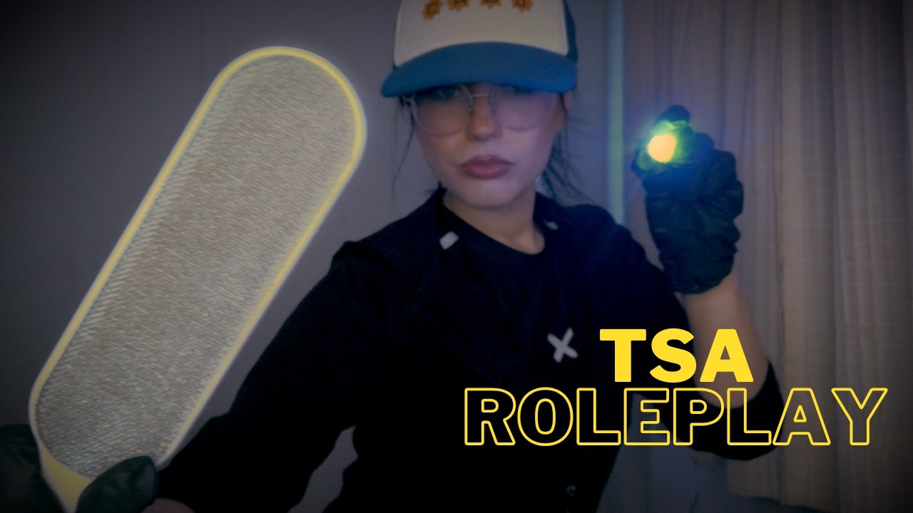 ALTO AHÍ! Inspección con chicle | ASMR en español