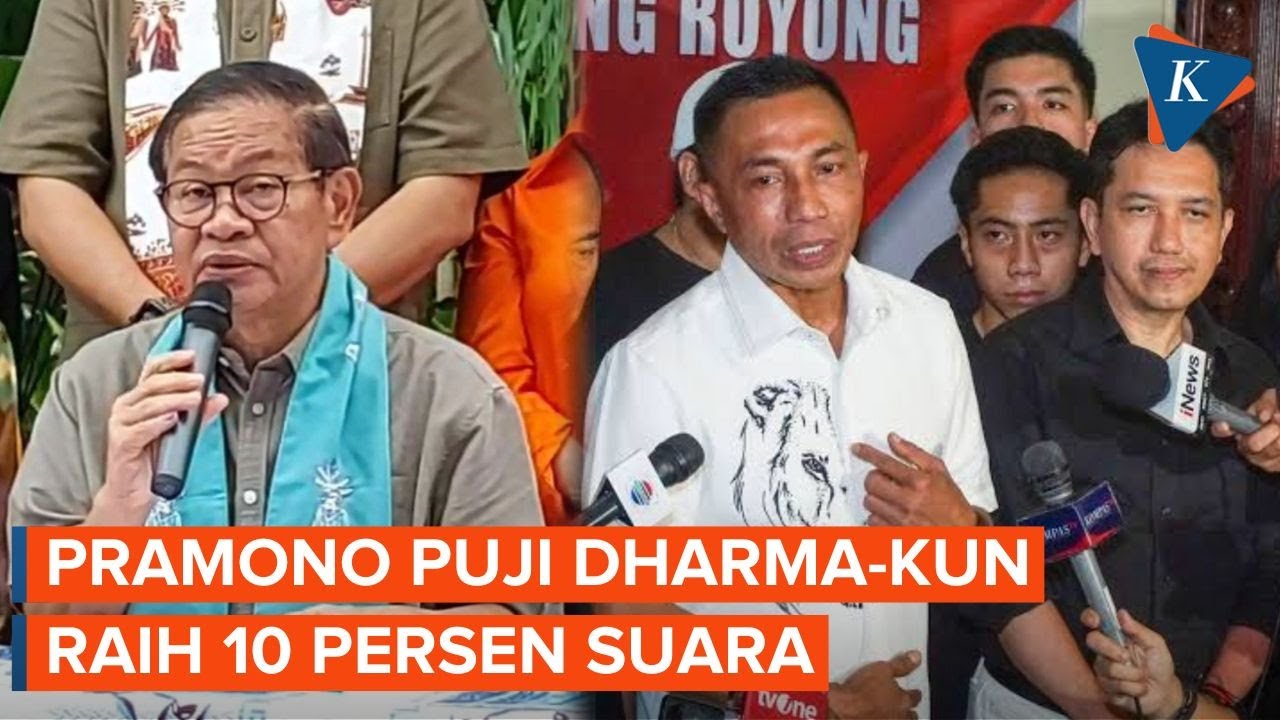 Pramono Puji Dharma-Kun Luar Biasa Bisa Raih 10 Persen Suara di Pilkada Jakarta