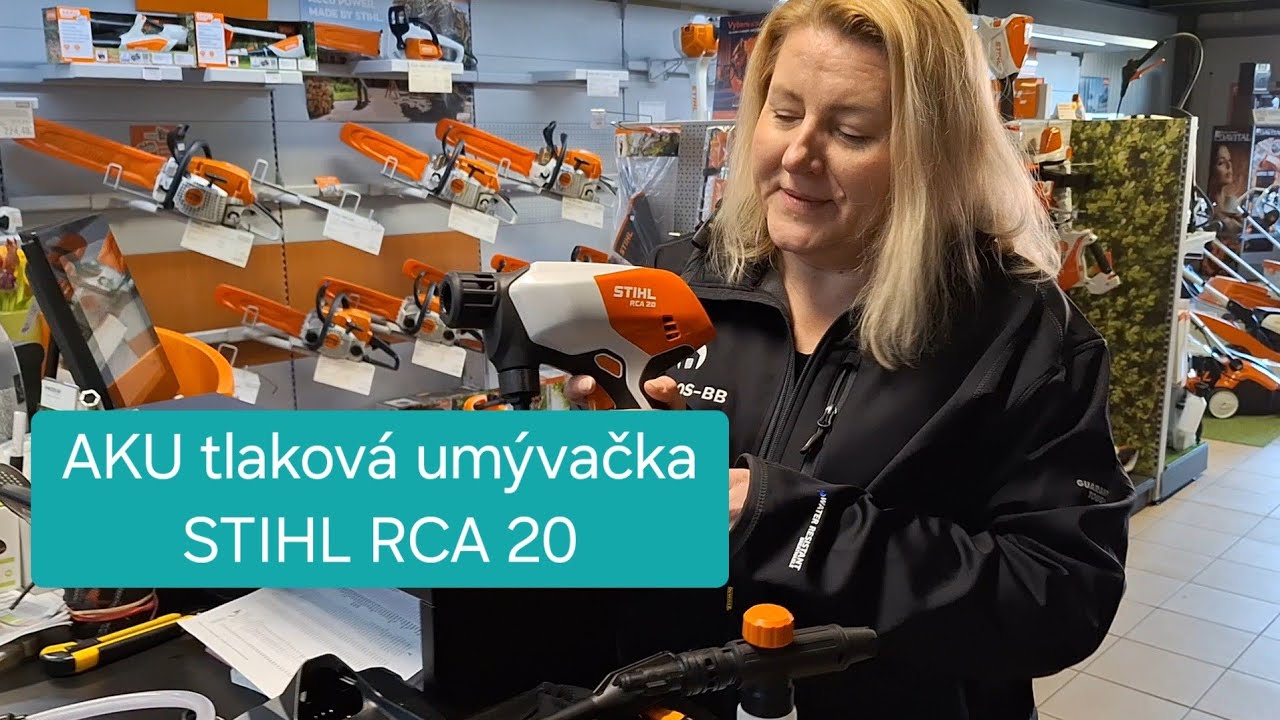 AKU tlakov&aacute; um&yacute;vačka STIHL RCA 20 | PREDOS-BB