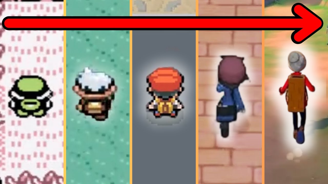 On RED&Eacute;COUVRE tous les JEUX POKEMON en UNE VID&Eacute;O !
