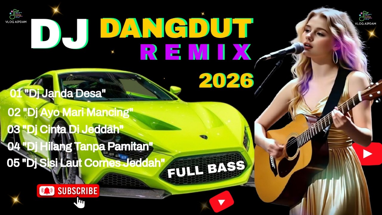 🎵 DJ DANGDUT REMIX❗DANGDUT DJ REMIX❤️FULL BASS🔥 #djdangdutremix #dangdutdjremix #vlogaipdam #dj