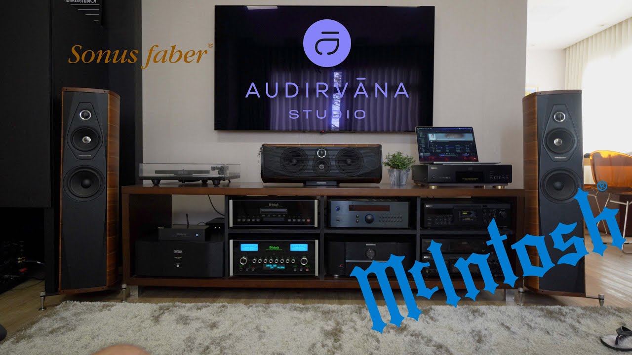Mcintosh Audio playing Audirvana and Tidal Master HIFI