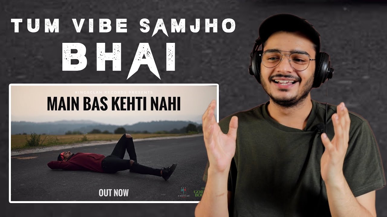 King - Main Bas Kehti Nahi | The Gorilla Bounce | Prod by. Section 8 | Reaction | Rtv Productions