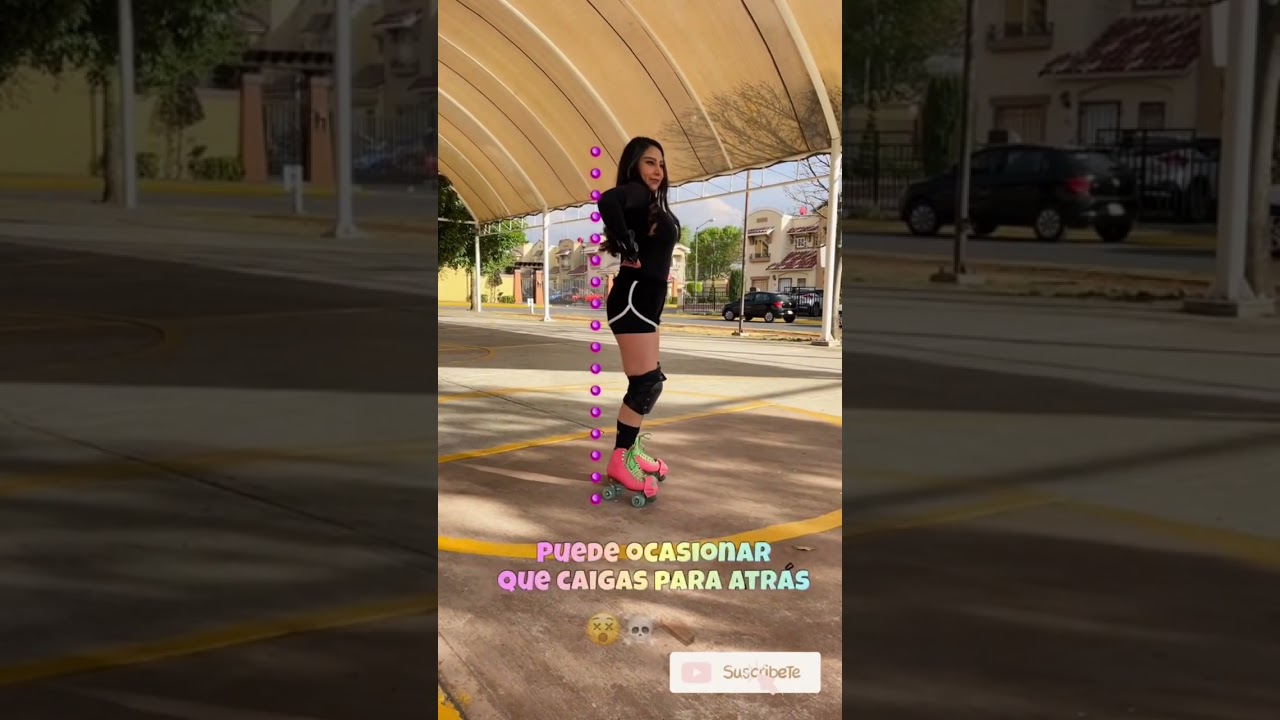 &iquest;C&oacute;mo patinar sin caerme? &iquest;C&oacute;mo patinar segura? Posici&oacute;n de seguridad en patinaje. #patinarenlacalle