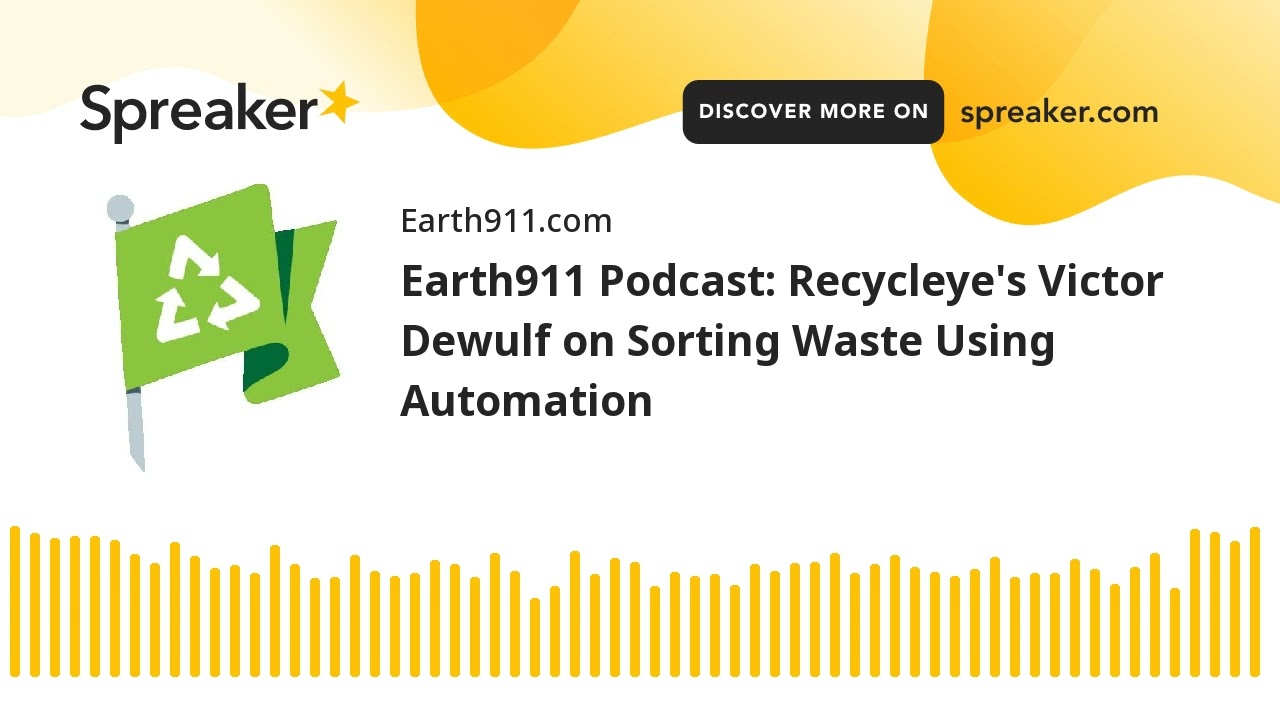 Earth911 Podcast: Recycleye's Victor Dewulf on Sorting Waste Using Automation