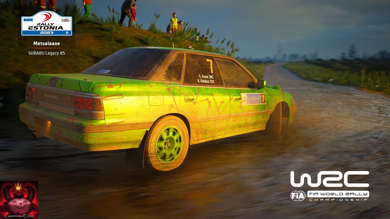 Legacy VS VR4 S29 R14 Estonia 3 Metsalaane Subaru Legacy RS WRC