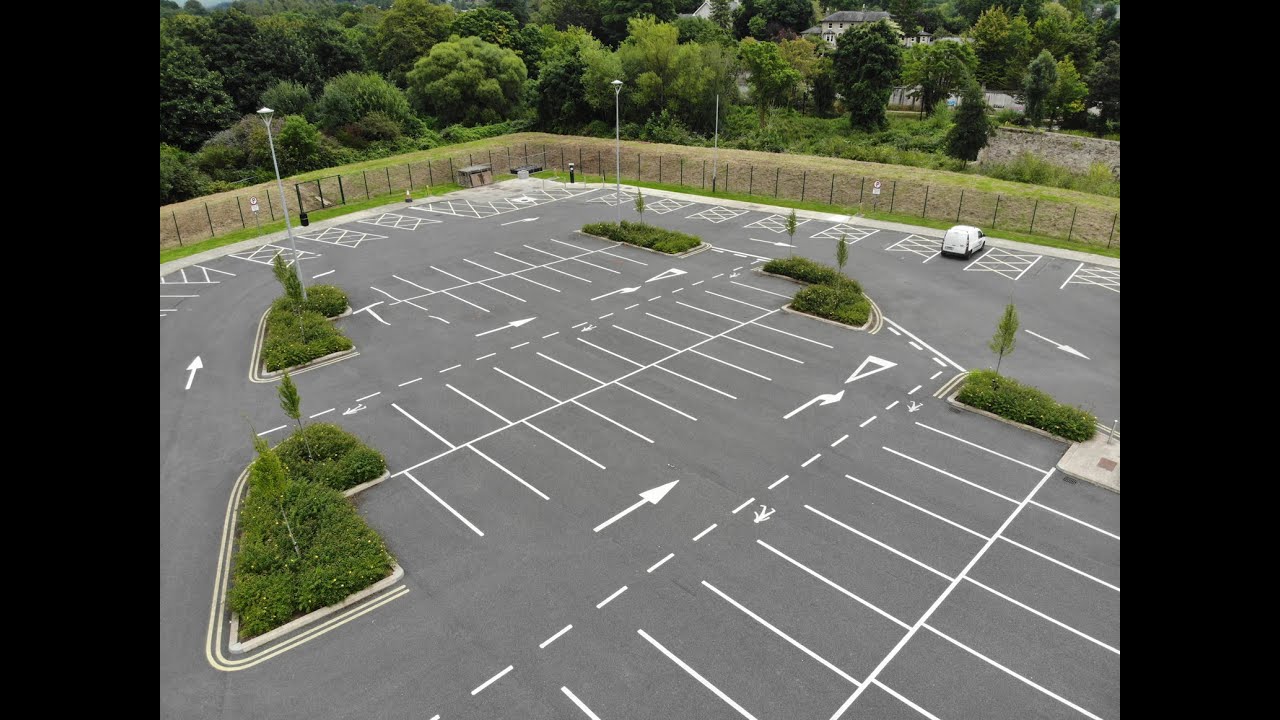 I visit Clonmel's new motorhome Aire (in my car as I was passing)