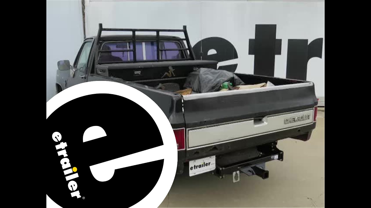 Setting up the B and W Heavy-Duty Trailer Hitch Receiver on your 1986 Chevrolet C/K Series Pickup
