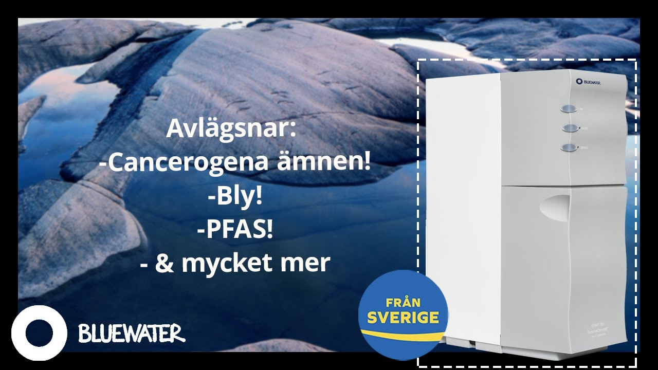 Den svenska vattenrenaren som tar över världen - Bluewater Group