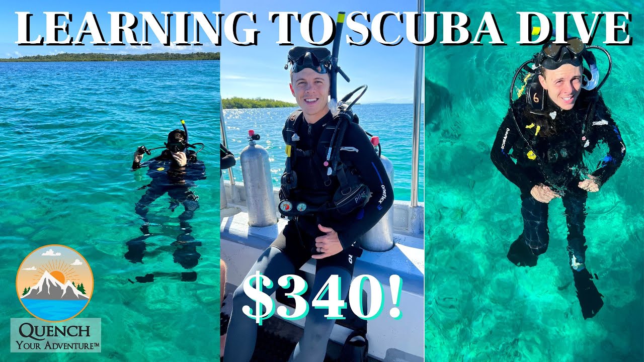 SCUBA DIVE IN BOCAS DEL TORO | Open Water Diver Course, Panama Dive School
