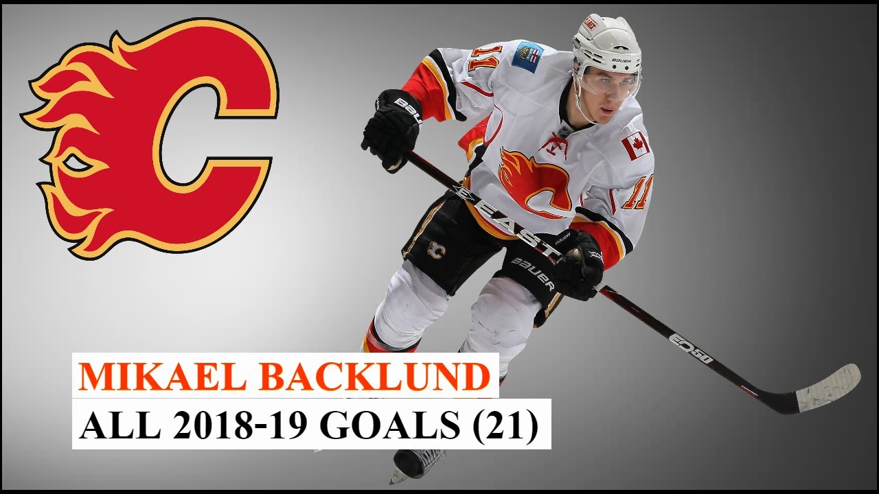Mikael Backlund (#11) All 21 Goals of the 2018-19 NHL Season