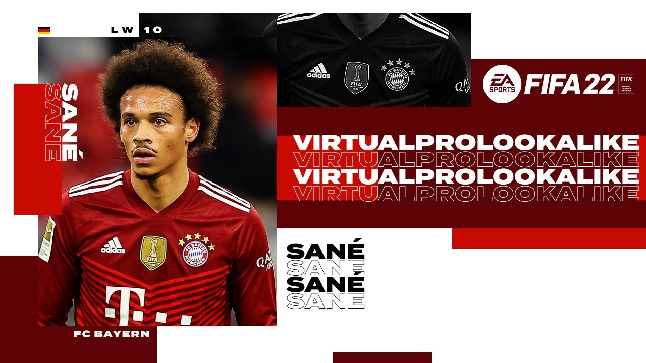 FIFA 22 | VIRTUAL PRO LOOKALIKE | LEROY SAN&Eacute; (TUTORIAL)