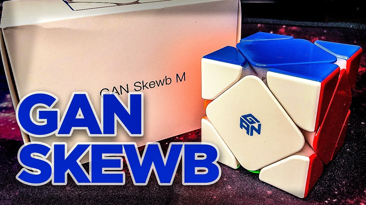 Ganhei um GAN SKEWB da namorada 😄 UNBOXING!