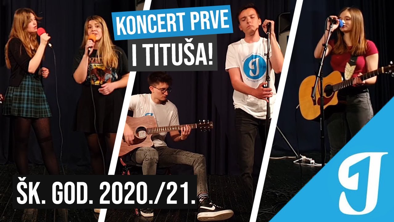 KONCERT Prve gimnazije i Gimnazije Tituša Brezovačkog
