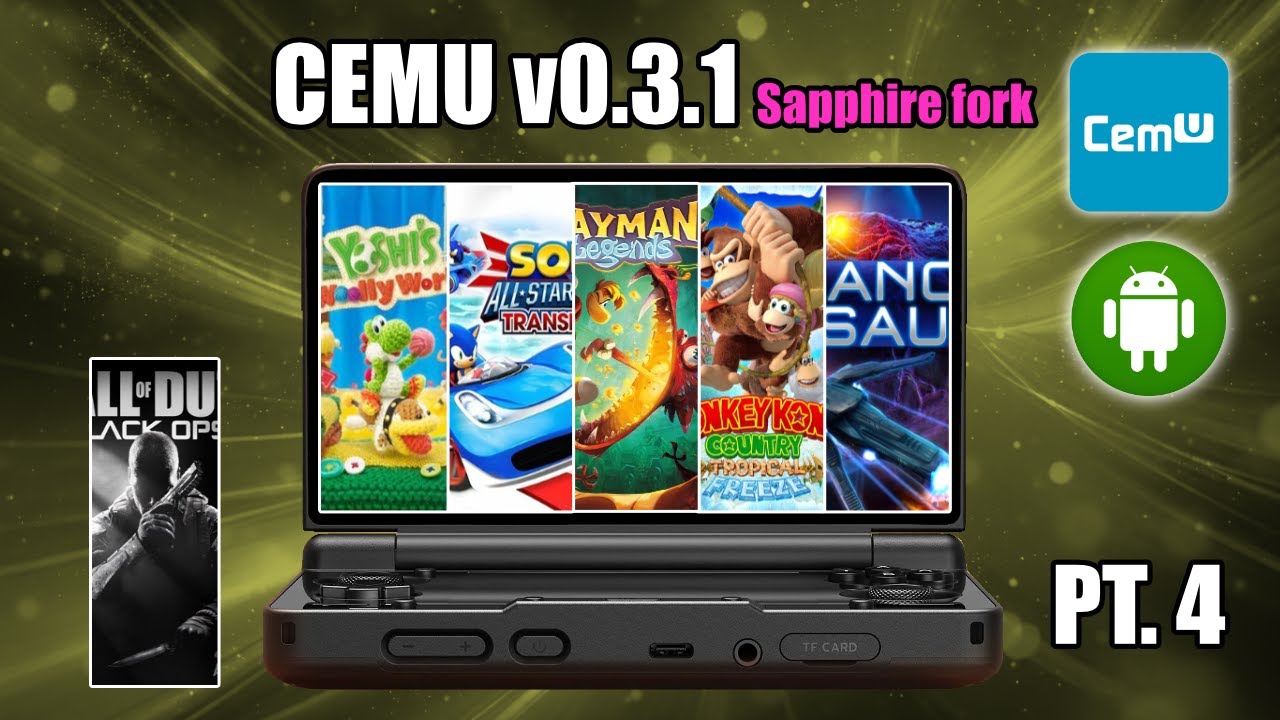 AYN Thor + Cemu: 5 More Wii U Games Tested (Part 4)