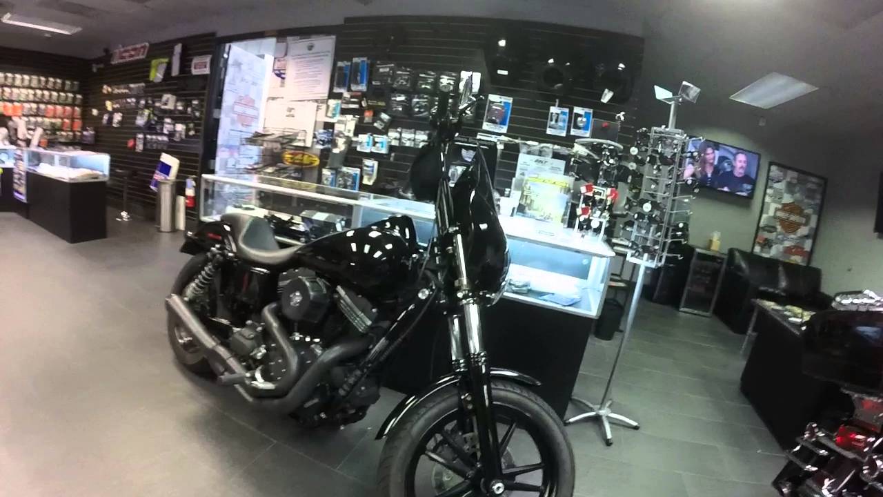 2015 Harley Dyna Club Style Blacked out. with Performance-Tuned Motor.