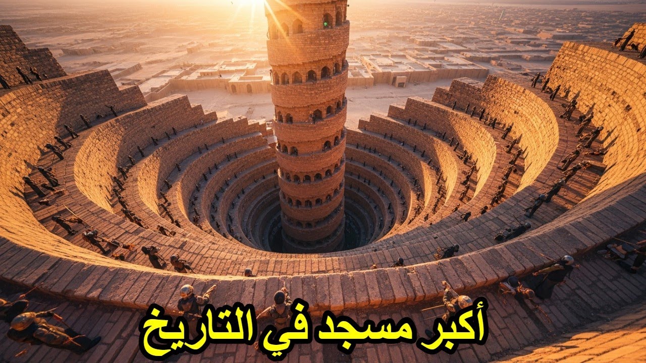 سر ناطحة سحاب العباسيين! أكبر مسجد بني في التاريخ؟