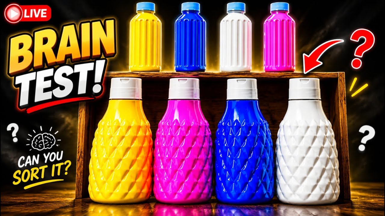 The Impossible Trick Solved! 🔥 (Bottle Mind Game) Live 140