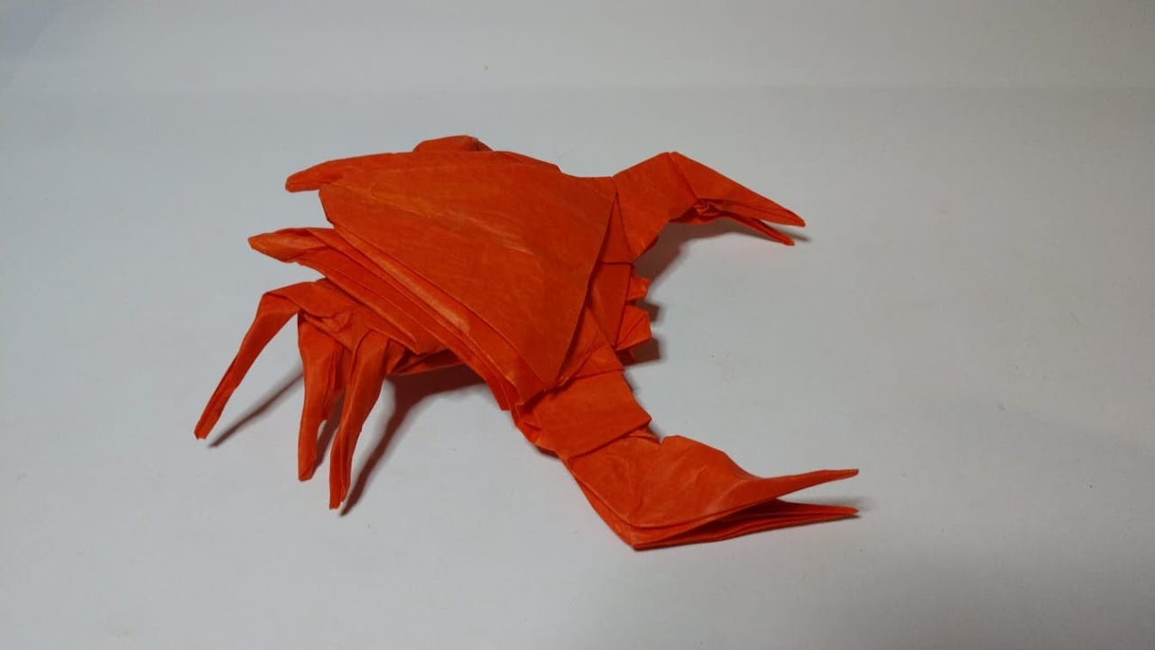 How to make an Origami Crab - Tutorial