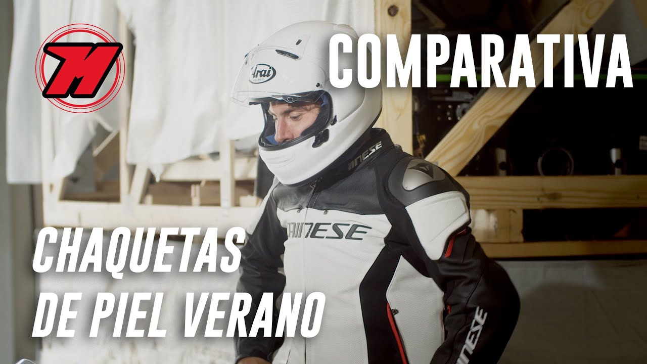 LAS MEJORES chaquetas de moto de piel para VERANO 🔝