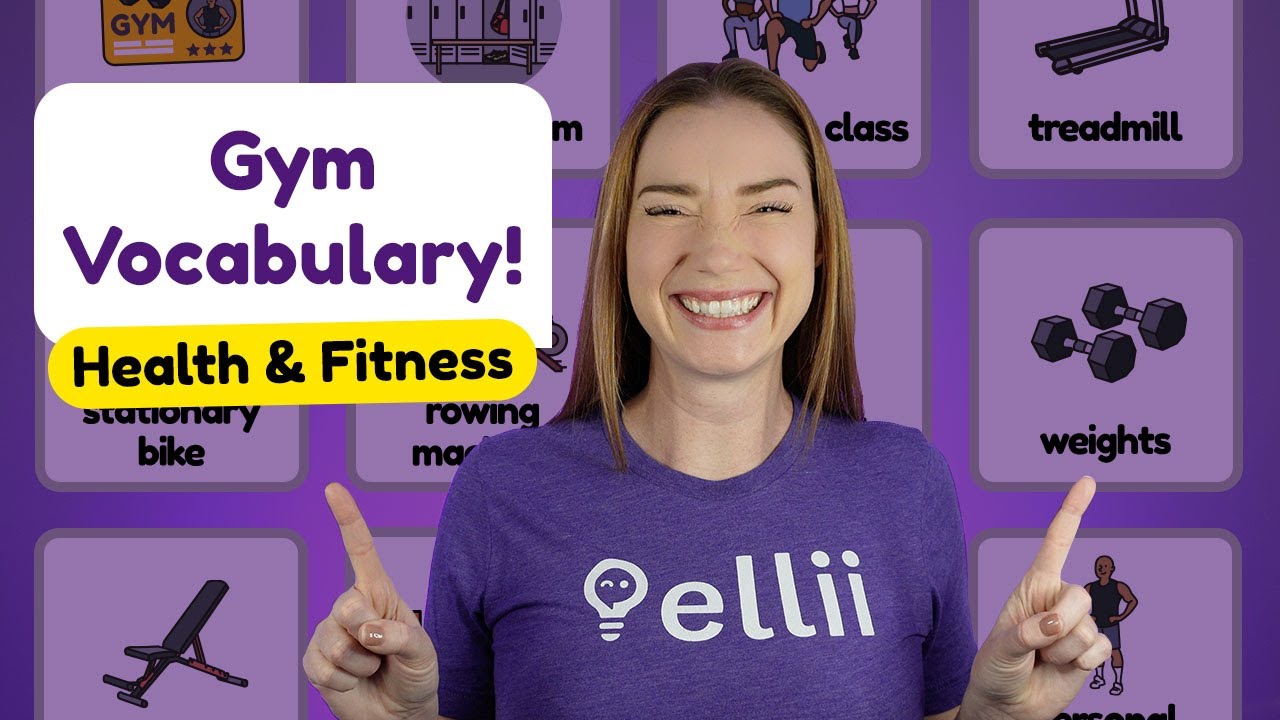 At the Gym: Health & Fitness Vocabulary
