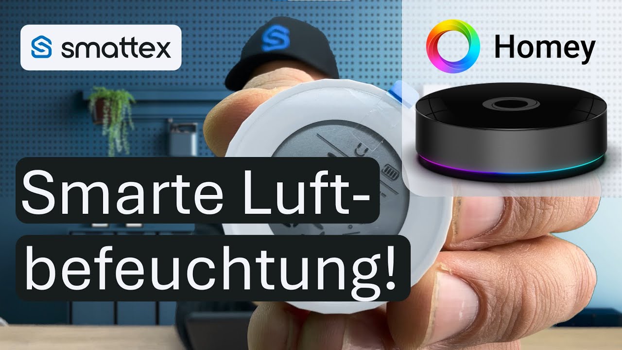 Immer optimale Luftfeuchtigkeit: Einfache Automatisierung mit smarten Matter-Geräten in Homey Pro