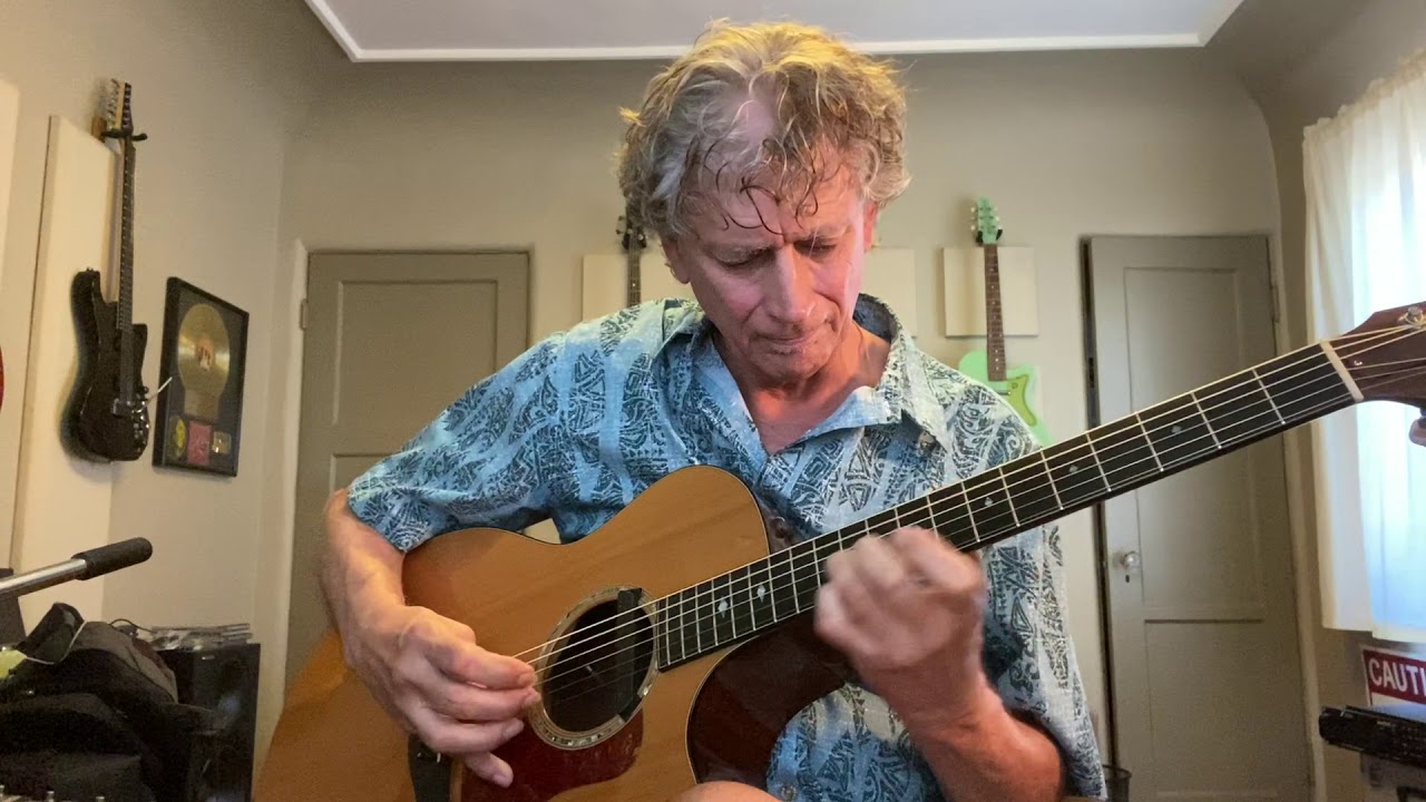 Hawaiian Slack Key Guitar-Beyond The Reef (cover)