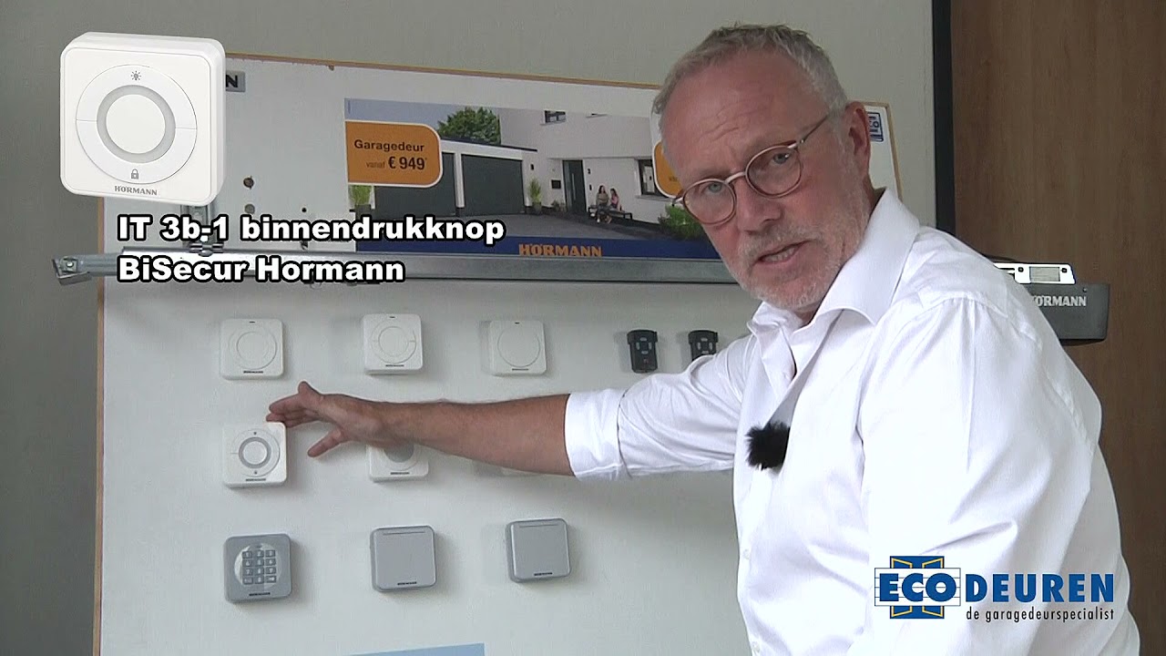 Hörmann bedieningen BiSecur - Codeschakelaar en drukknoppen