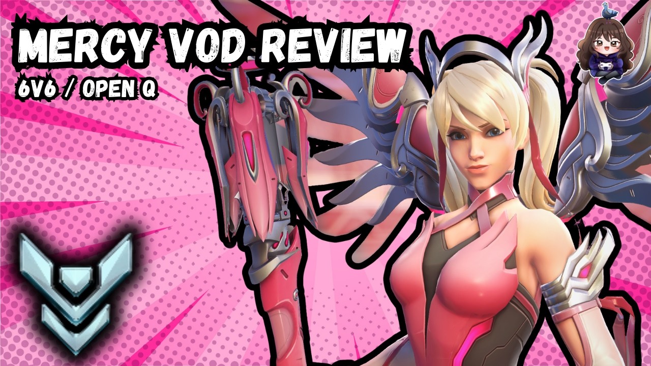 A Plat 6v6 Mercy VOD Review | Overwatch