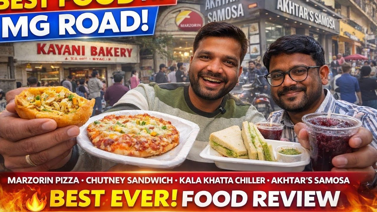  PART 1: BEST FOOD AT MG ROAD PUNE! Marzorin, Kayani Bakery & More (Full Review) #food #foodvlog 