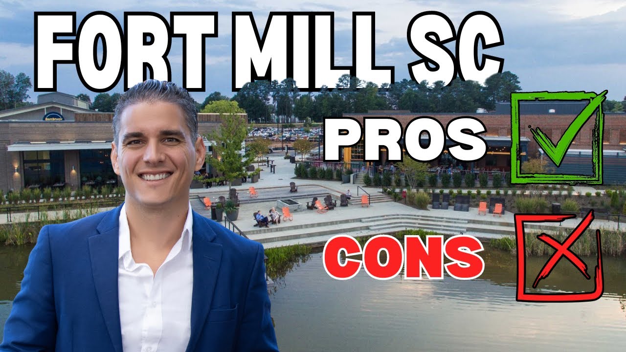 PROS and CONS Of Living in Fort Mill SC Living in Charlotte NC Suburbs 2024