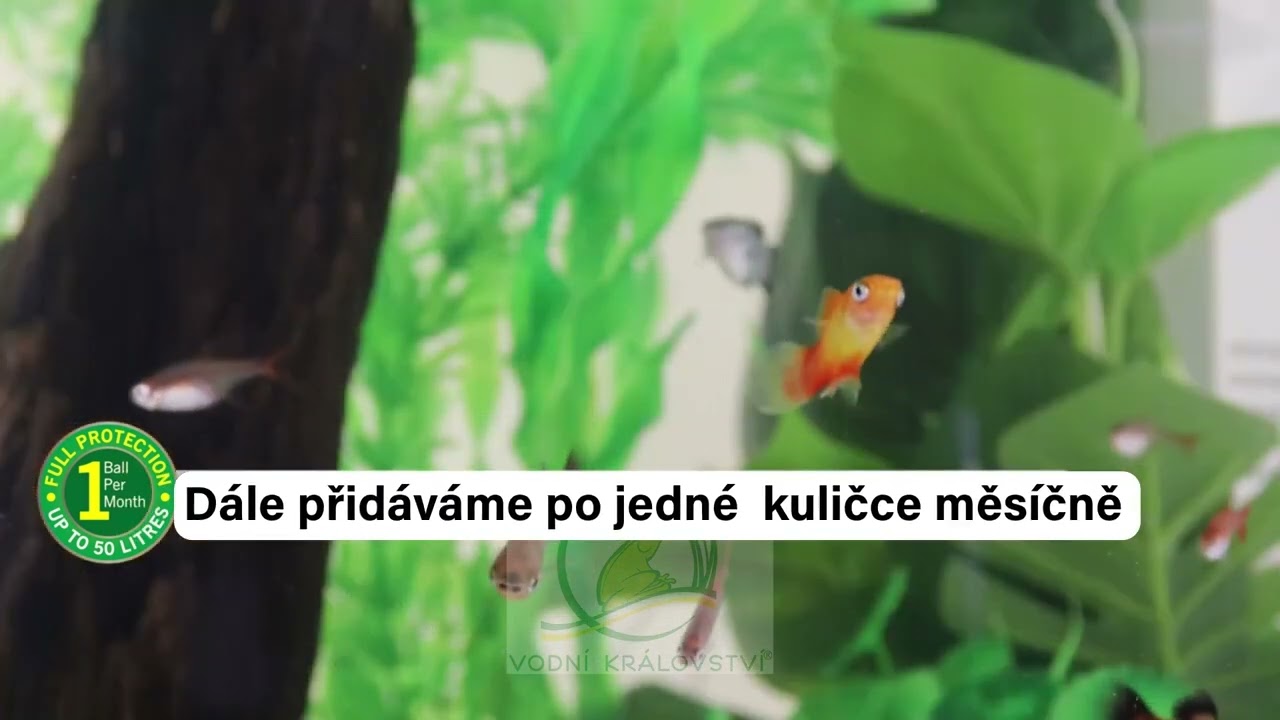 Pure aquarium waster remover - CZ, Přírodní přípravek, který odstraňuje jemné nečistoty a usazeniny