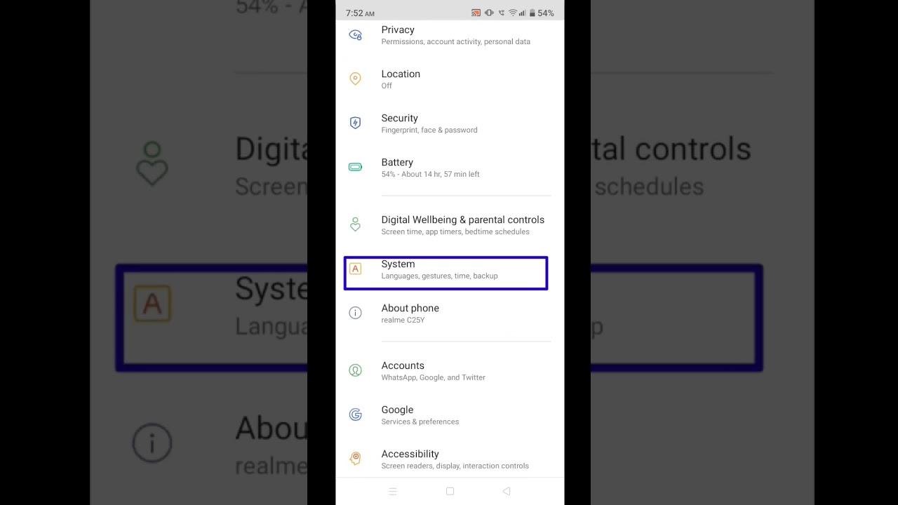 New Update Realme C25Y Mobile RMX3268_11_A.41 Version