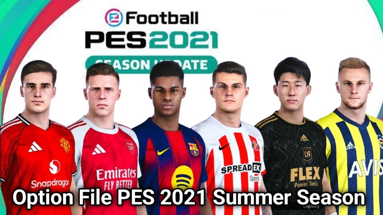 [PS4] Option File PES 2021 Summer Transfer 2025 NO BRI Liga Indonesia PS4 original