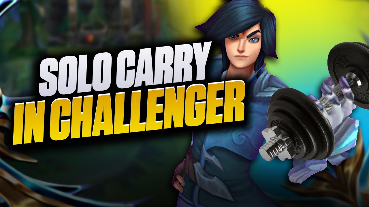 I solo carried this game to promote to Challenger (Challenger Ezreal Full Gameplay)