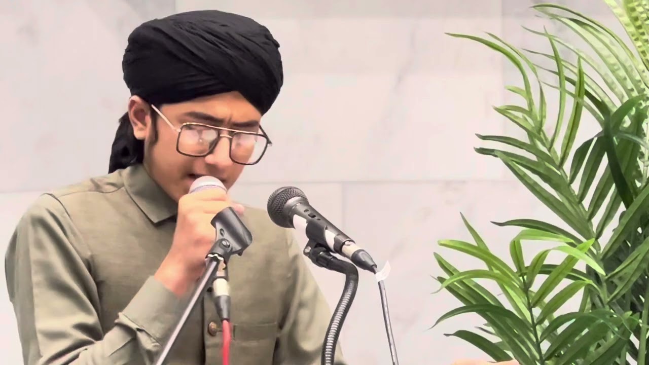 Zameen Maili Nahi Hoti, Naat by Ghulam. Mustafa Qadri - Birmingham Masjid 