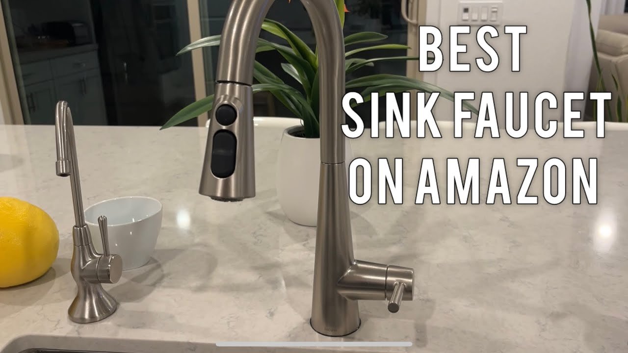 Moen Stainless One-Handle, Single-Hole Pulldown Kitchen Faucet with PowerBoost for Faster Water Flow