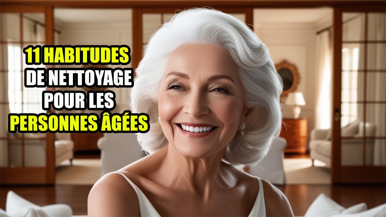 11 Habitudes de Nettoyage que les Personnes âgées avec des Maisons IMPECCABLES font tous les Jours