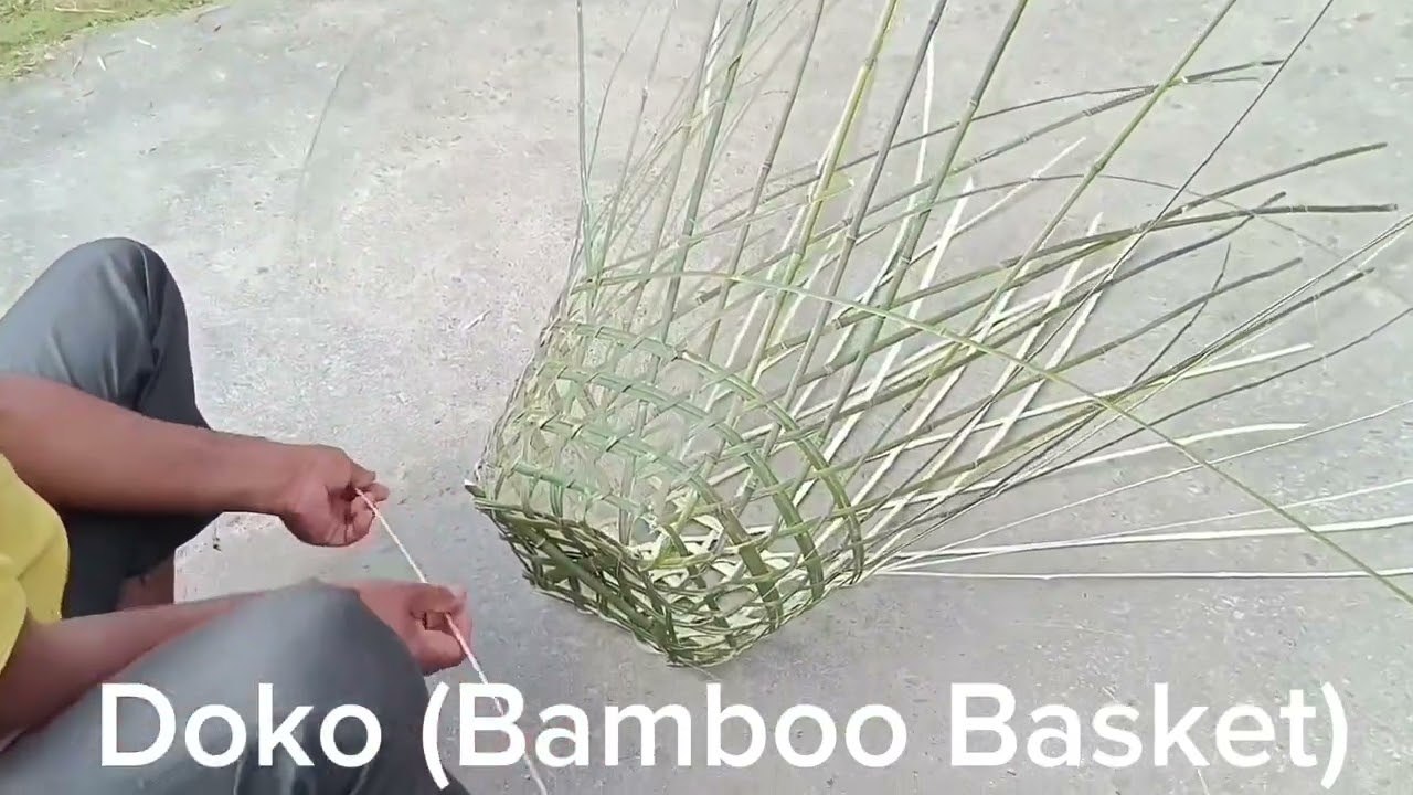 DOKO | BAMBOO BASKET | Lekali choyako doko#kp ko kurakani#ideas#trending
