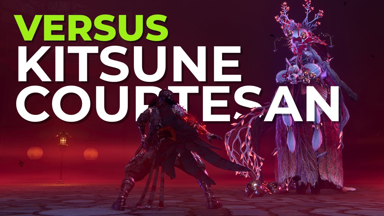 I beat KITSUNE COURTESAN without taking damage in NINJA GAIDEN 4