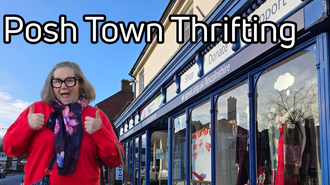 Charity Shop Hopping Posh Town, Bargain Hunt Home Decor & Vintage Fashion Haul POV