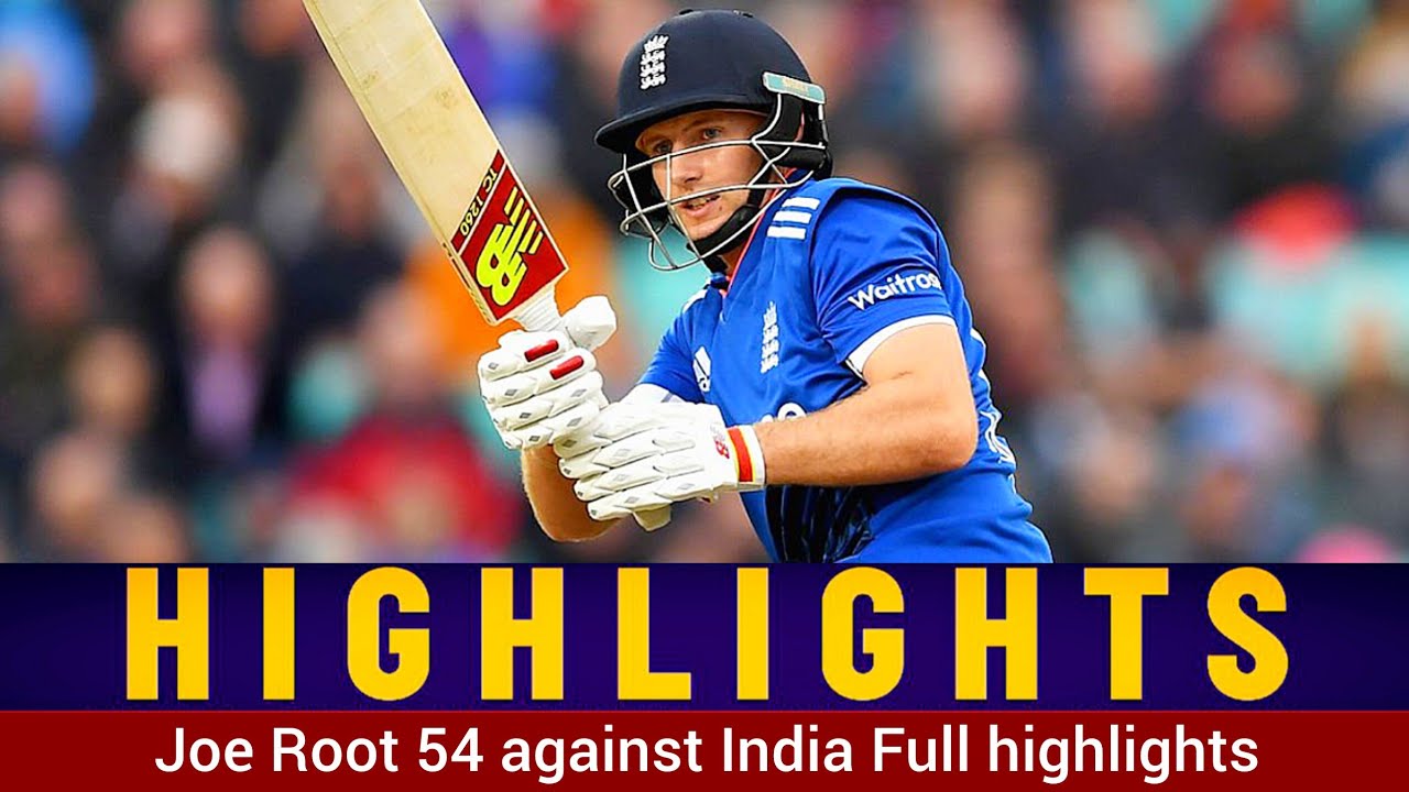 Joe Root 54 (55) Runs Against India | Full Highlights