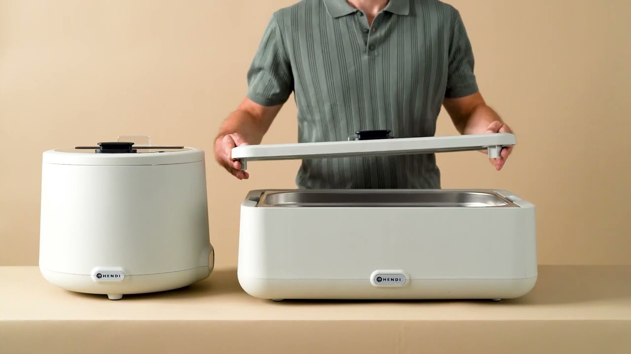 Présentation du Chafing Dish bain marie & de la marmite à soupe Uniq HENDI