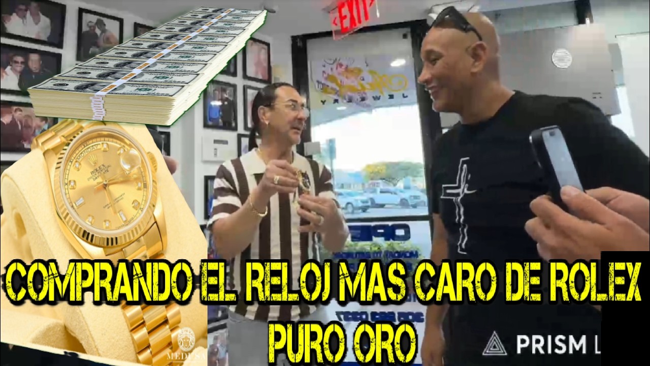 COMPRANDO RELOJ ROLEX DE  MEDIO MILLON DE SOLES EN MIAMI  #fritzsport #tiayolu #tioyolu #yolu #cueva