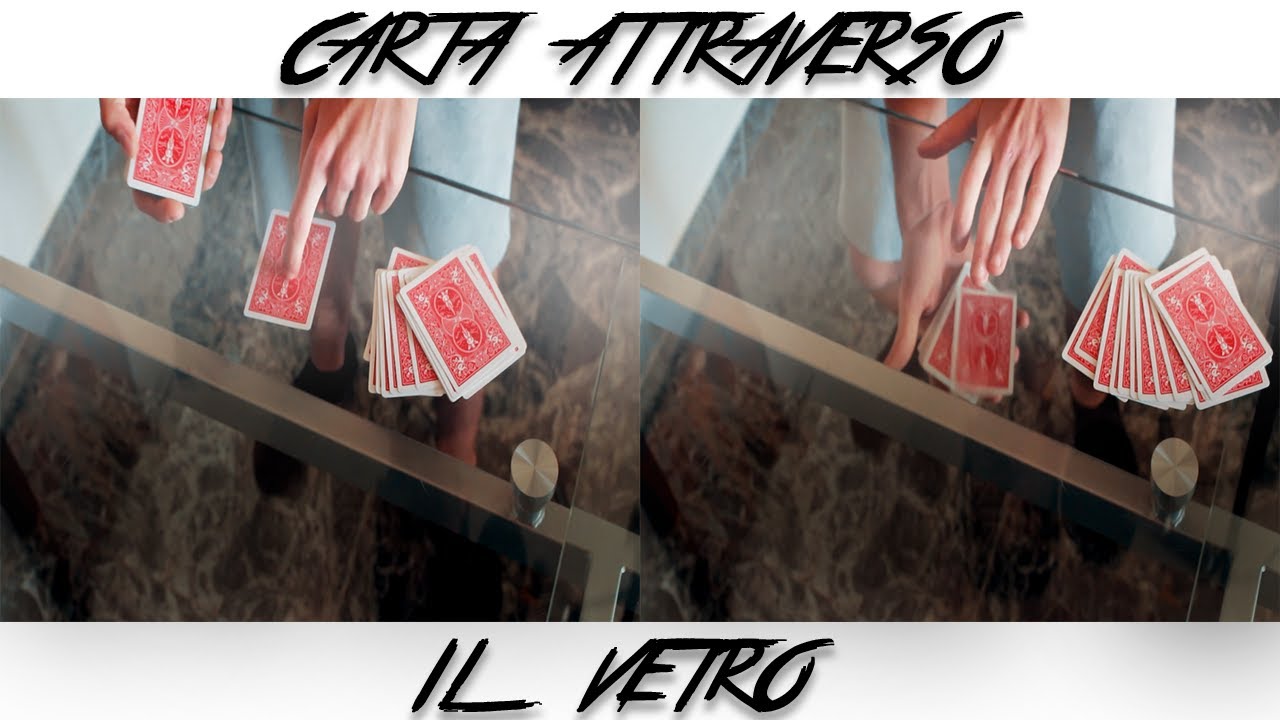DYNAMO | Carta Attraverso Il Vetro | TUTORIAL