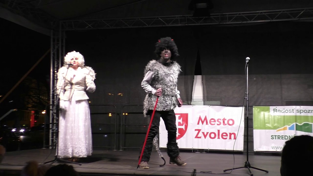 Mikuláš na Zvolenskom námestí 2019