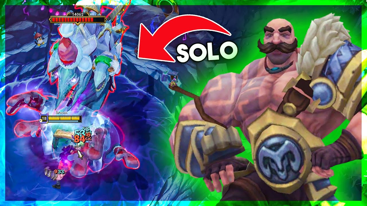 BRAUM TOP DAR SUNT FULL ATTACK SPEED!