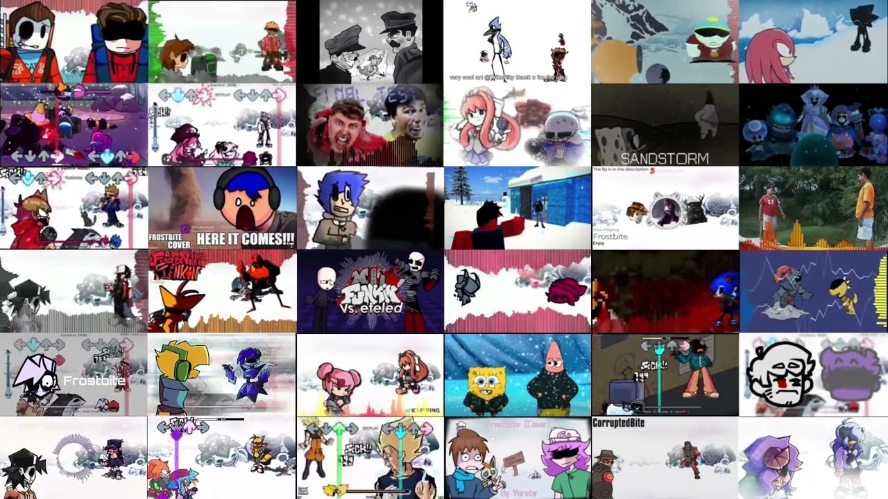 (FNF) Frostbite but it’s a mashup of 36