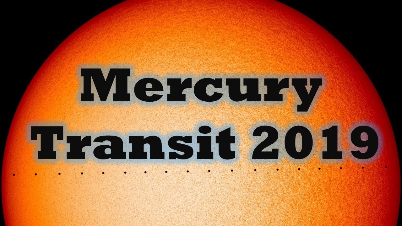 Mercury Transit 2019 - 4K