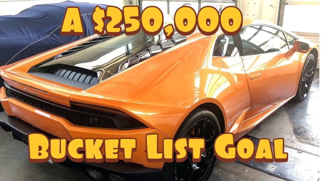 Can I Fit In A $250,000 Lamborghini Huracan Supercar